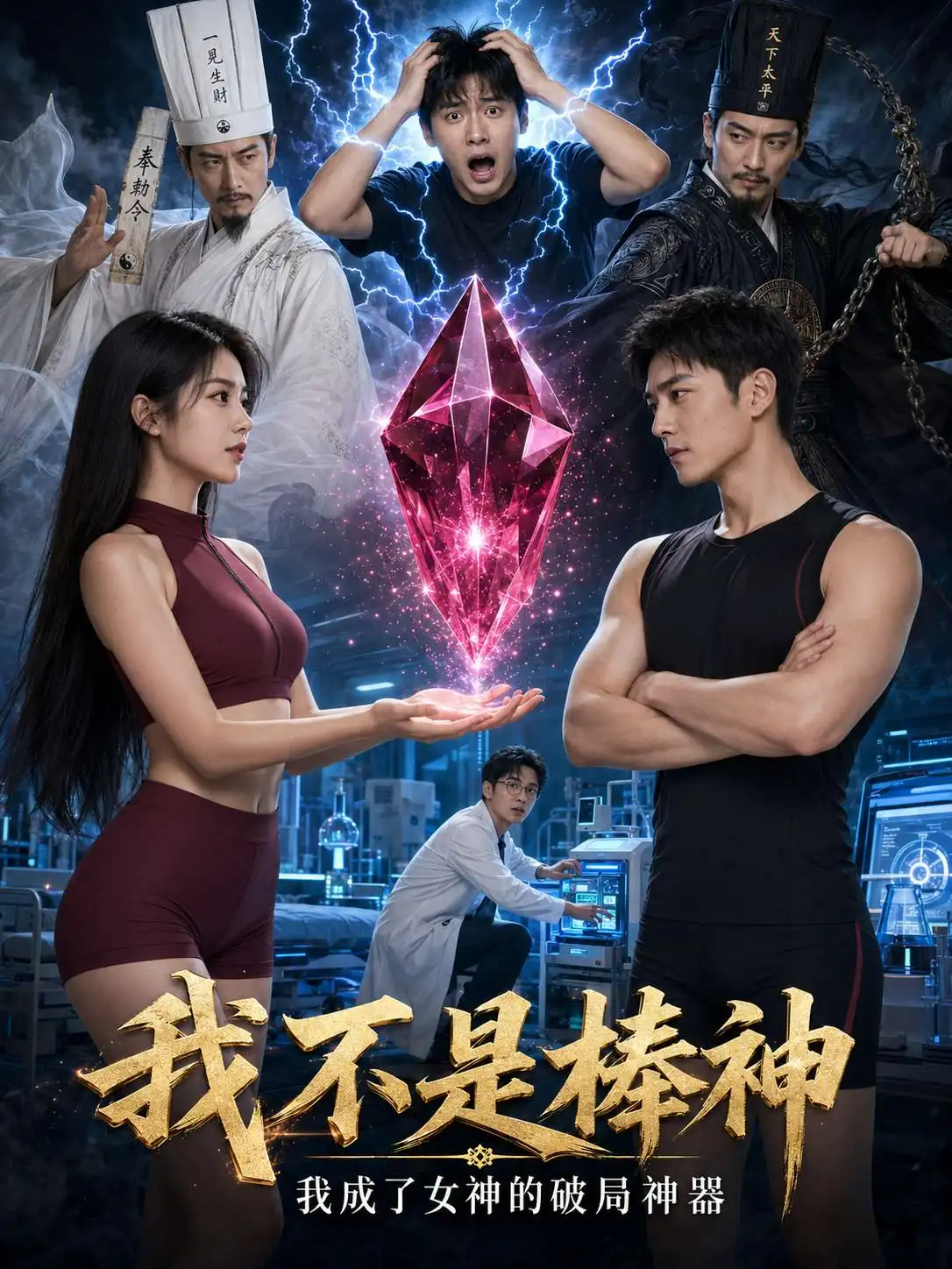 短剧《我不是棒神》封面